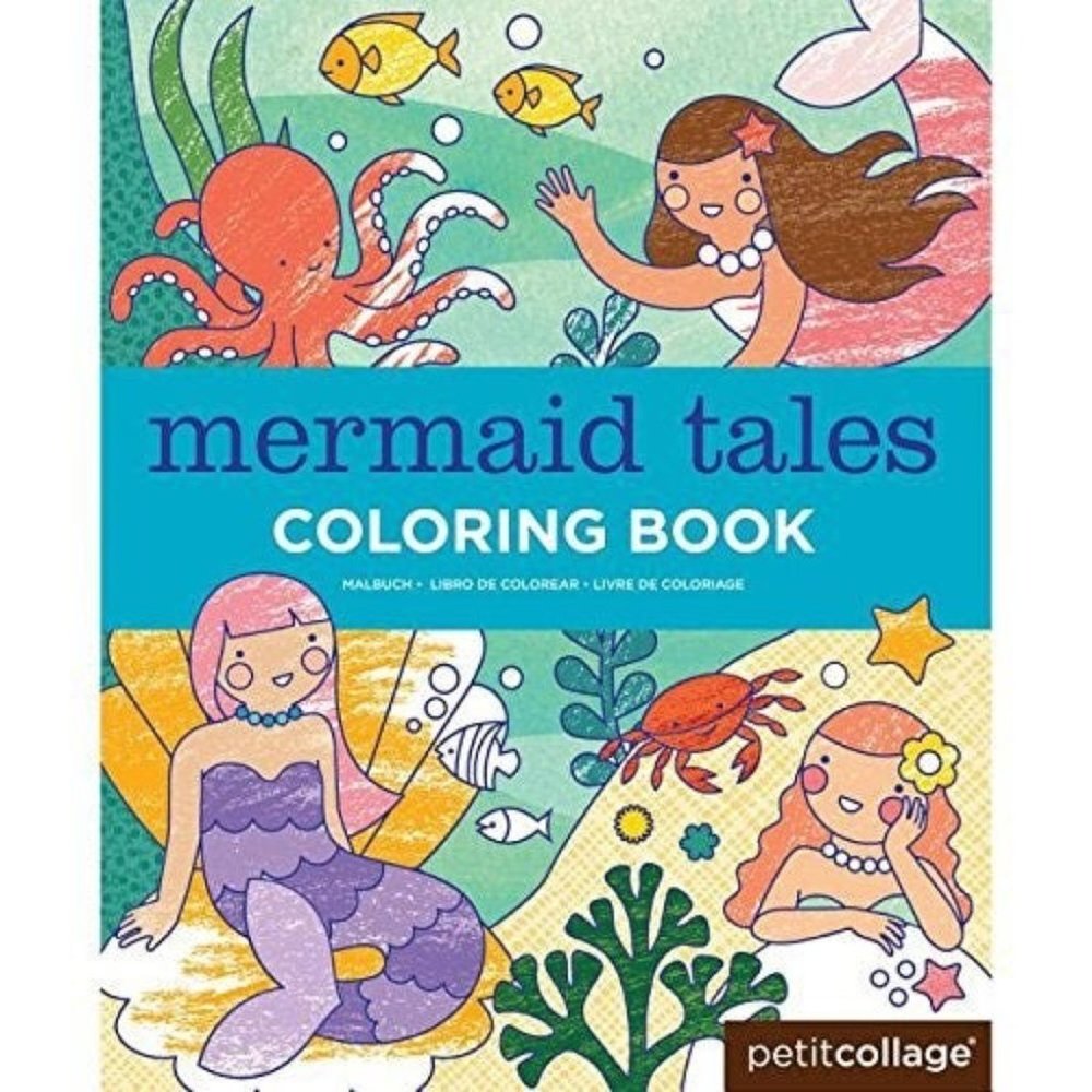 NEW 'Mermaid Tales' coloring book
